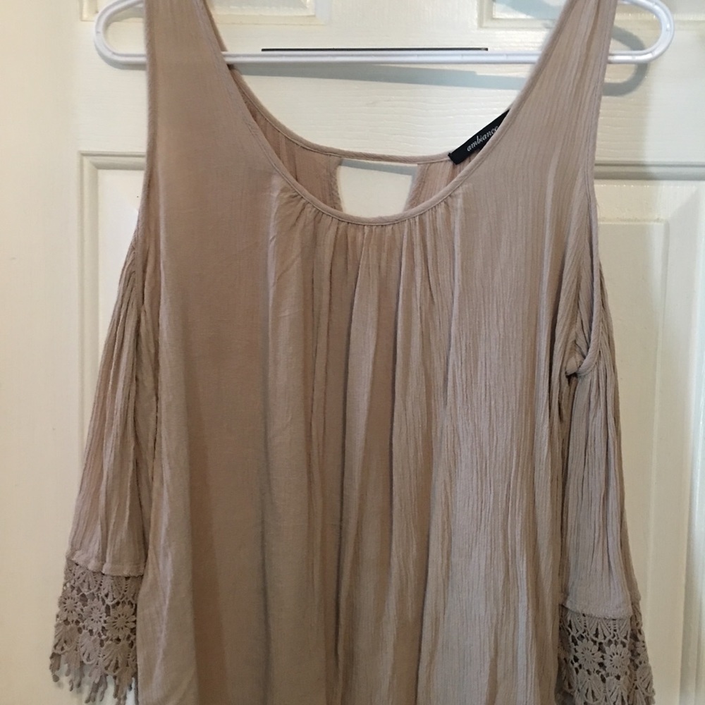 Cold shoulder blouse